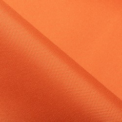 Ткань Oxford 600D PU (Ширина 1,48м), цвет Оранжевый (на отрез) в Петропавловске-Камчатском