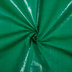 Тентовое полотно Тарпаулин 120 г/м2 (Ширина 2м), цвет Зеленый (на отрез) в Петропавловске-Камчатском