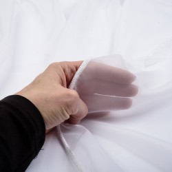 Ткань Тюль &quot;Вуаль&quot; Белая (Ширина-2,8м), на отрез в Петропавловске-Камчатском