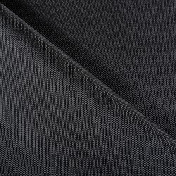 Ткань Кордура (Китай) (Oxford 900D) (Ширина 1,48м), цвет Черный (на отрез) в Петропавловске-Камчатском
