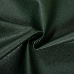 Эко кожа (Искусственная кожа) (Ширина 138см, цвет Темно-Зеленый (на отрез) в Петропавловске-Камчатском