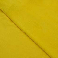 Флис Односторонний 180 гр/м2, Желтый (на отрез)  в Петропавловске-Камчатском