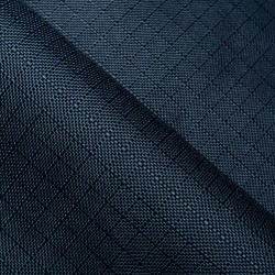 Ткань Oxford 600D PU РИП-СТОП (Ширина 1,48м), цвет Темно-Синий (на отрез) в Петропавловске-Камчатском