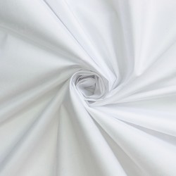 Ткань Дюспо 240Т  WR PU Milky (Ширина 150см), цвет Белый (на отрез) в Петропавловске-Камчатском
