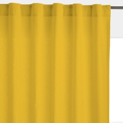 Штора уличная на Трубной ленте (В-220*Ш-145) Желтая, (ткань Оксфорд 600)  в Петропавловске-Камчатском