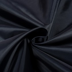 Ткань подкладочная Таффета 190Т (Ширина 150см), цвет Темно-Синий (на отрез) в Петропавловске-Камчатском