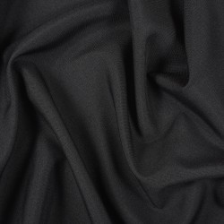 Ткань Габардин (100%пэ) (Ширина 150см), цвет Черный (на отрез) в Петропавловске-Камчатском