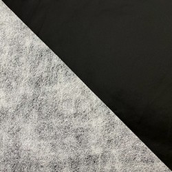 Ткань для чехлов на уличную мебель 260 г/м2 (Ширина 180см), цвет Чёрный (на отрез) в Петропавловске-Камчатском