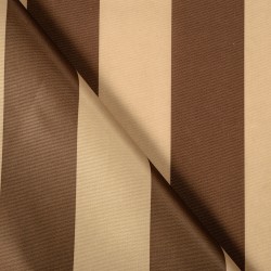 Ткань Oxford 300D PU (Ширина 1,48м), Бежево-Коричневая полоса (на отрез) в Петропавловске-Камчатском