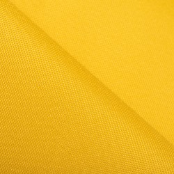 Ткань Oxford 600D PU (Ширина 1,48м), цвет Желтый (на отрез) в Петропавловске-Камчатском