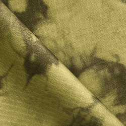 Ткань Oxford 600D ПУ РИП-СТОП (Ширина 1,48м), камуфляж &quot;Мох зеленый&quot; (на отрез) в Петропавловске-Камчатском