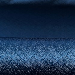Ткань Блэкаут для штор светозатемняющая 100% (Ширина 280см)  &quot;Орнамент Синий&quot; (на отрез) в Петропавловске-Камчатском